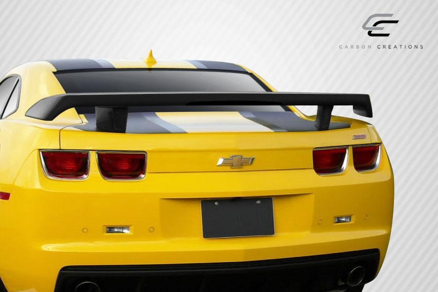 2010-2013 Chevrolet Camaro High Wing Trunk Lid Spoiler, Carbon Fiber - view 2