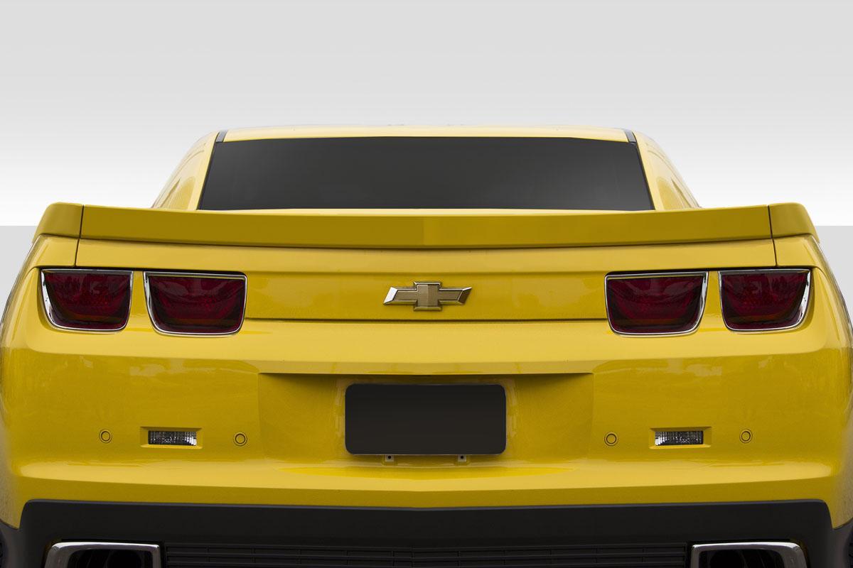 2010-2013 Chevrolet Camaro Mini Blade Rear Wing Spoiler, Fiberglass - view 1