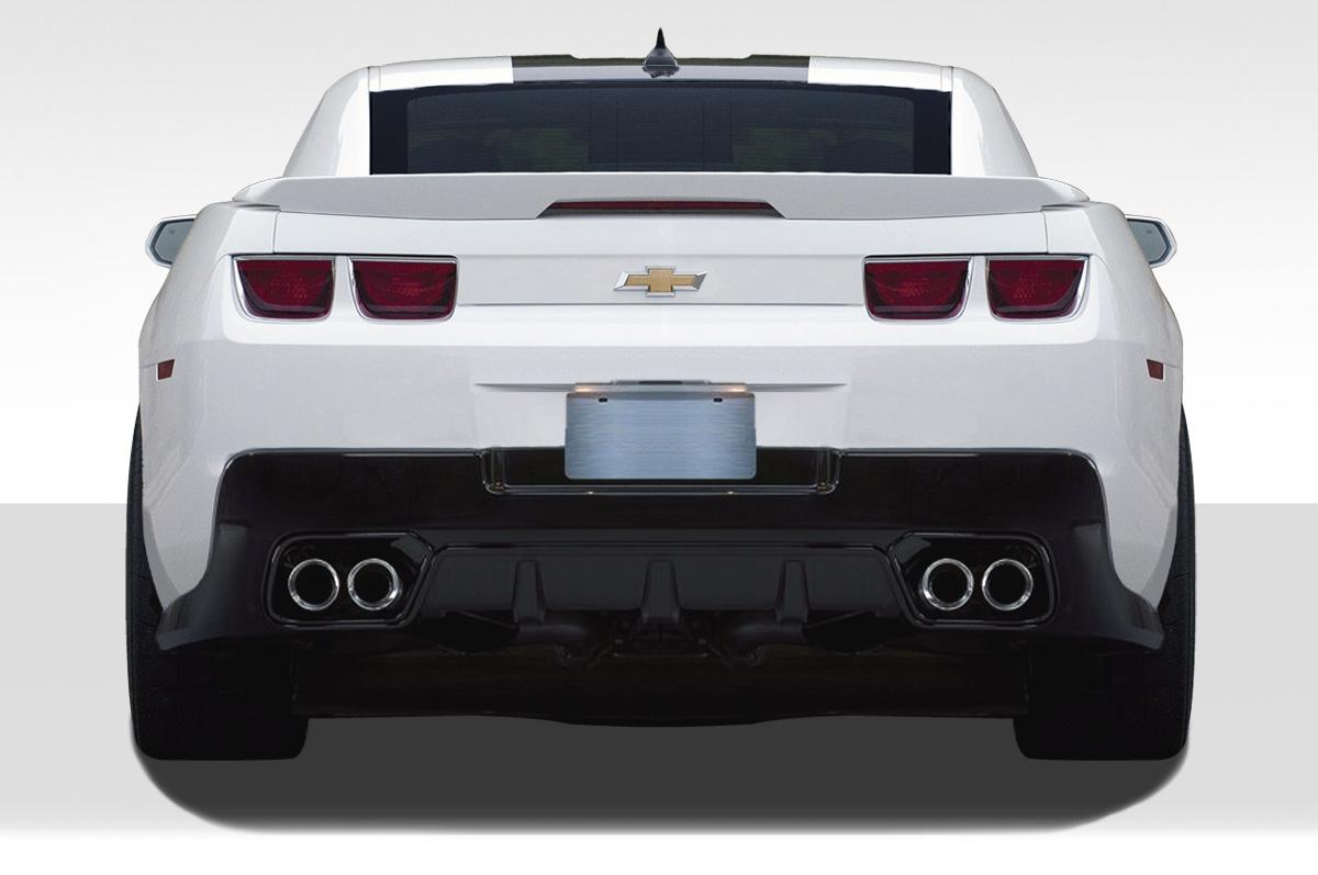 2010-2013 Chevrolet Camaro Z28 Look Rear Bumper Cover, Fiberglass - view 1