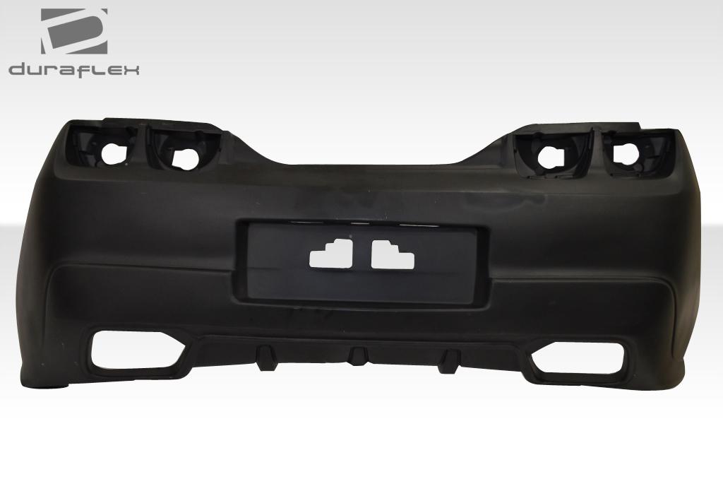 2010-2013 Chevrolet Camaro Z28 Look Rear Bumper Cover, Fiberglass - view 3