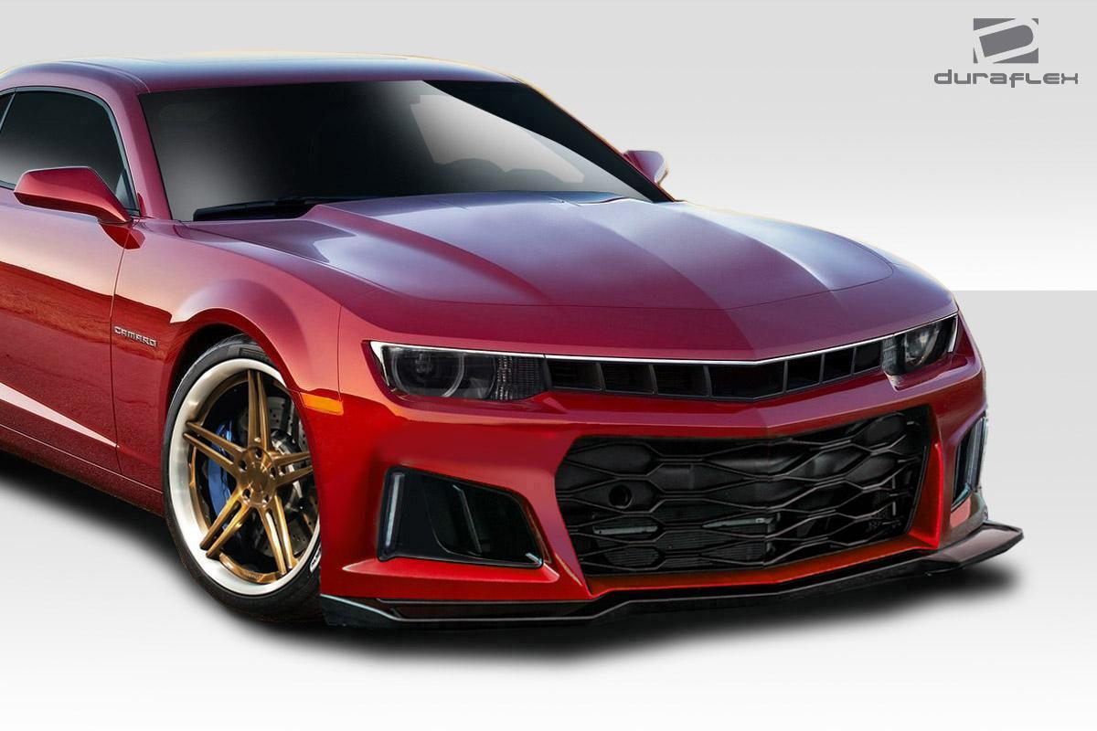 2010-2013 Chevrolet Camaro ZL1 Version 2 Front Bumper, Fiberglass - view 2