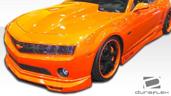 2010-2013 Chevrolet Camaro V6 Racer Front Lip Under Spoiler Air Dam - view 4