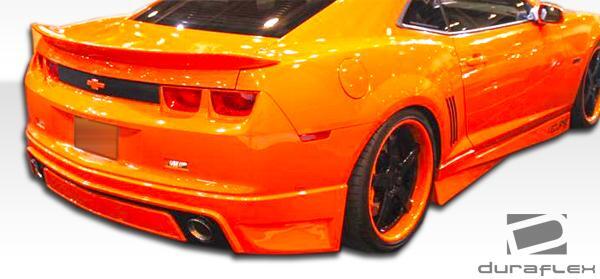2010-2013 Chevrolet Camaro V6 Racer Rear Lip Under Spoiler Air Dam - view 2