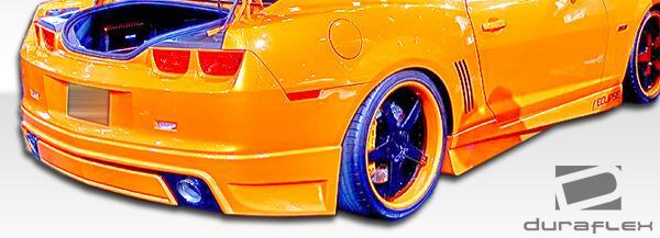 2010-2013 Chevrolet Camaro V6 Racer Rear Lip Under Spoiler Air Dam - view 3