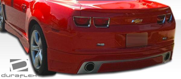 2010-2013 Chevrolet Camaro V6 Racer Rear Lip Under Spoiler Air Dam - view 5