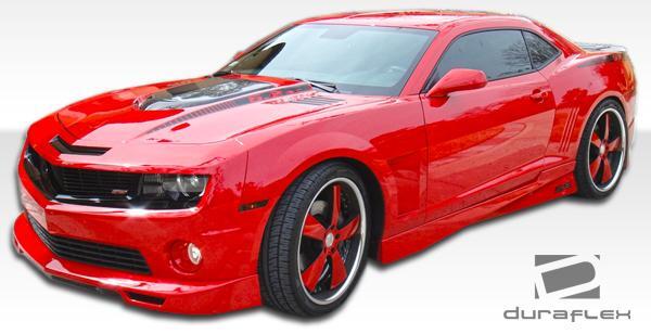 2010-2013 Chevrolet Camaro V8 Racer Front Lip Under Spoiler Air Dam - view 4