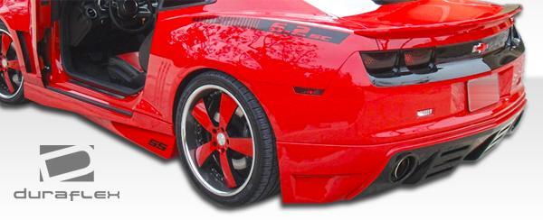 2010-2013 Chevrolet Camaro V8 Racer Rear Lip Under Spoiler Air Dam - view 6