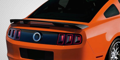 2010-2014 Ford Mustang Boss Look Wing Spoiler, Carbon Fiber - view 1