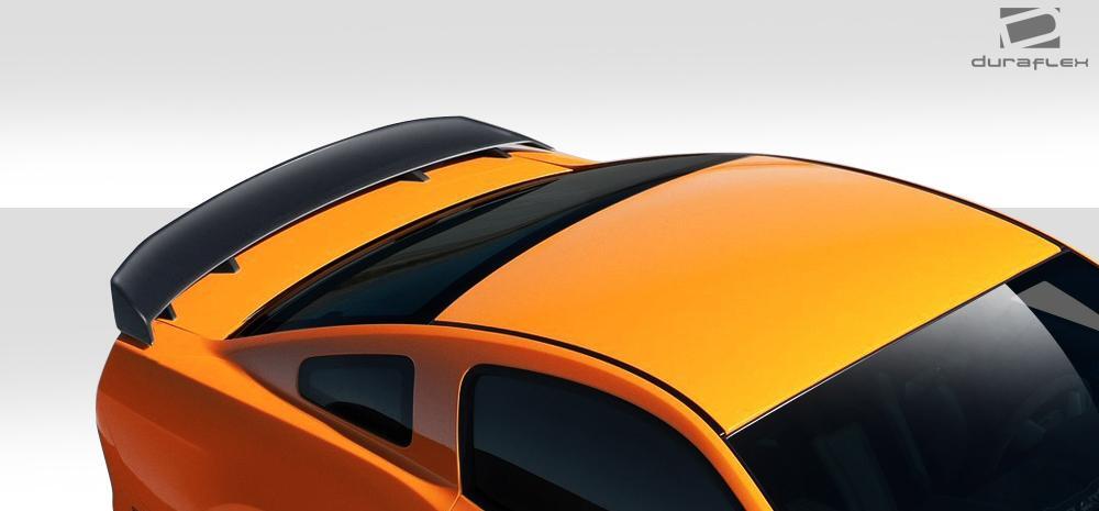 2010-2014 Ford Mustang Boss Look Wing Spoiler, Fiberglass - view 2