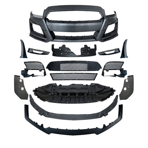 2010-2014 Ford Mustang GT500 Style Front Bumper Conversion Kit