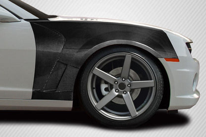 2010-2015 Chevrolet Camaro AMS Front Fenders, Carbon Fiber - view 1