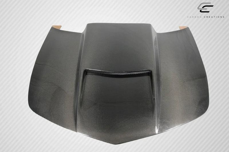 2010-2015 Chevrolet Camaro DriTech Viper Hood, Carbon Fiber - view 2