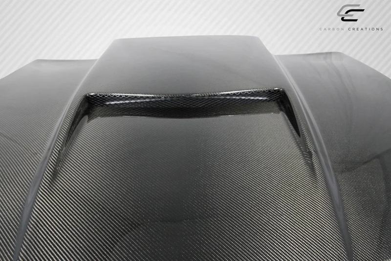 2010-2015 Chevrolet Camaro DriTech Viper Hood, Carbon Fiber - view 4
