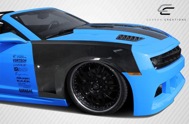 2010-2015 Chevrolet Camaro Tjin Edition Fenders, Carbon Fiber - view 6