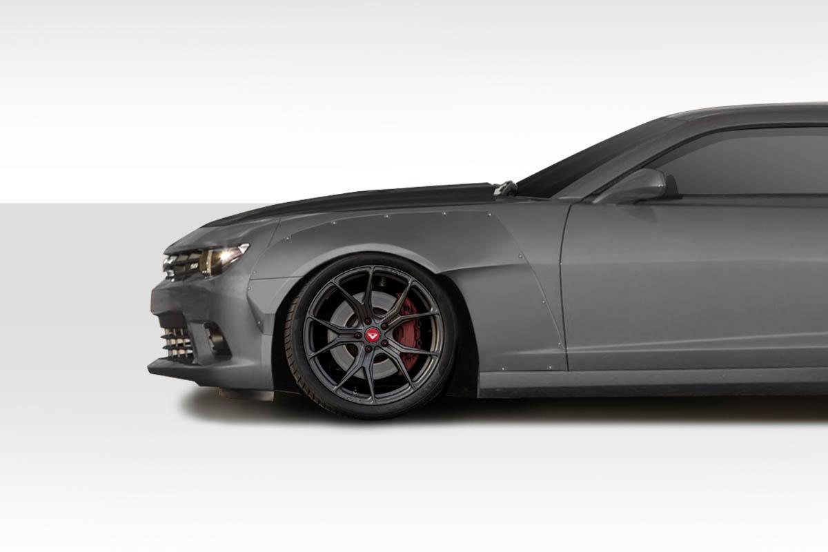 2010-2015 Chevrolet Camaro Grid Front Fender Flares, Fiberglass - view 1