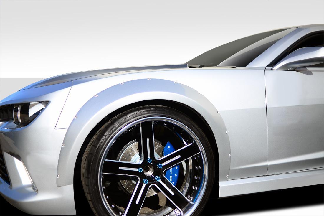 2010-2015 Chevrolet Camaro Wide Body GT Concept Front Fender Flares - view 1
