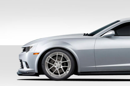2010-2015 Chevrolet Camaro Z28 Look Front Fender Flares, Fiberglass - view 1