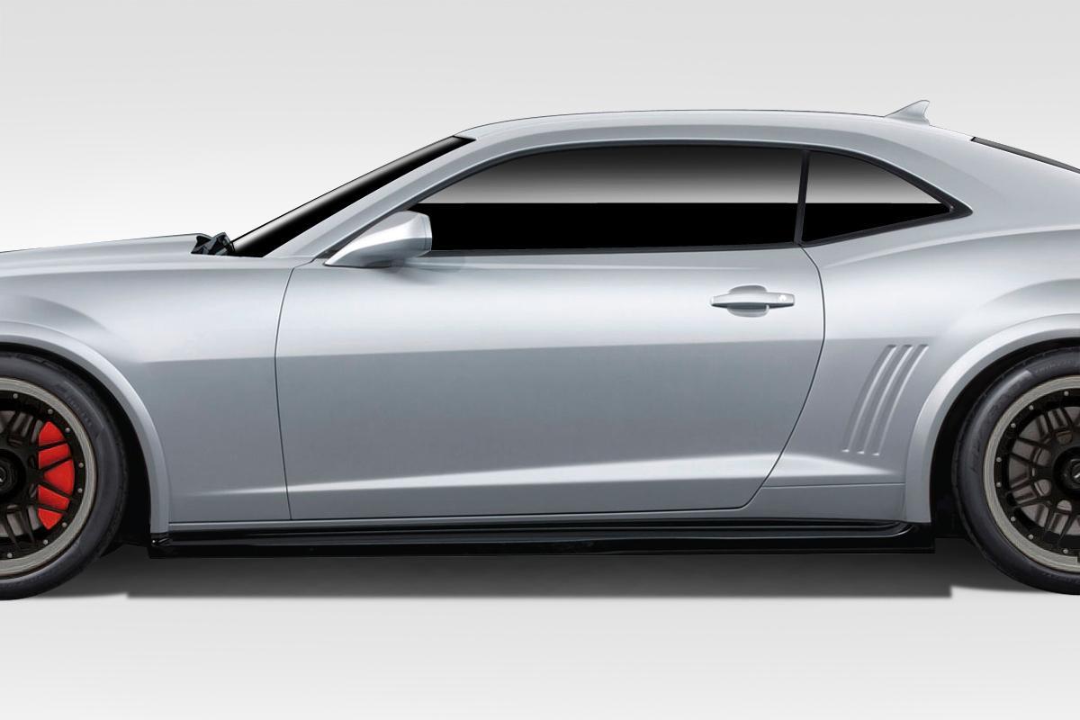 2010-2015 Chevrolet Camaro Z28 Look Side Skirt Rocker Panels - view 1
