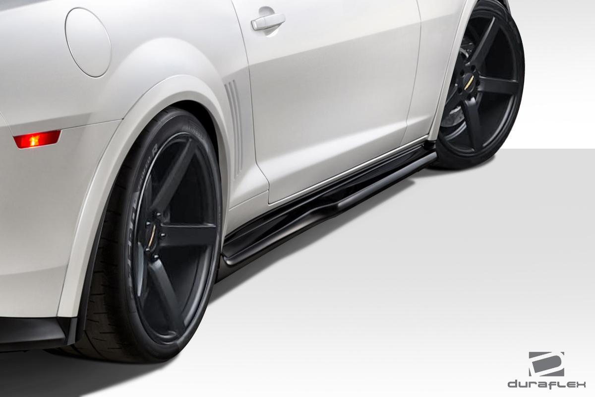 2010-2015 Chevrolet Camaro Z28 Look Side Skirt Rocker Panels - view 2