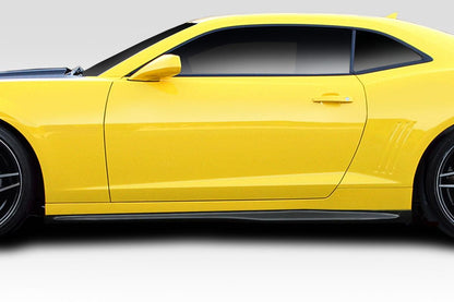 2010-2015 Chevrolet Camaro ZL1 V2 Look Side Skirts, Fiberglass - view 1