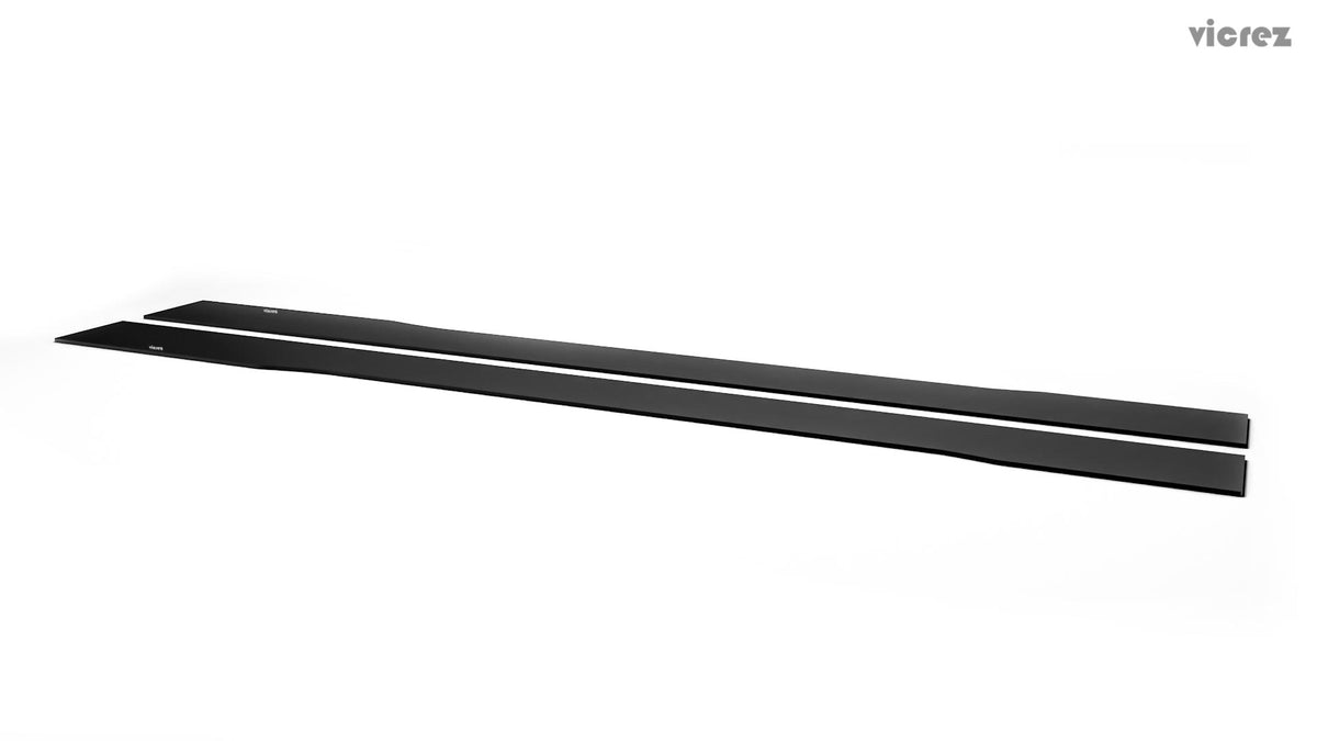 2010-2015 Chevrolet Camaro Side Skirt Splitters, ABS - view 4