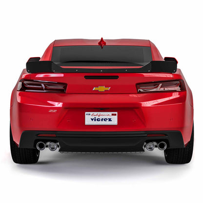 2010-2024 Chevrolet Camaro V2R Wicker Bill Add-On, Gloss Black - view 4