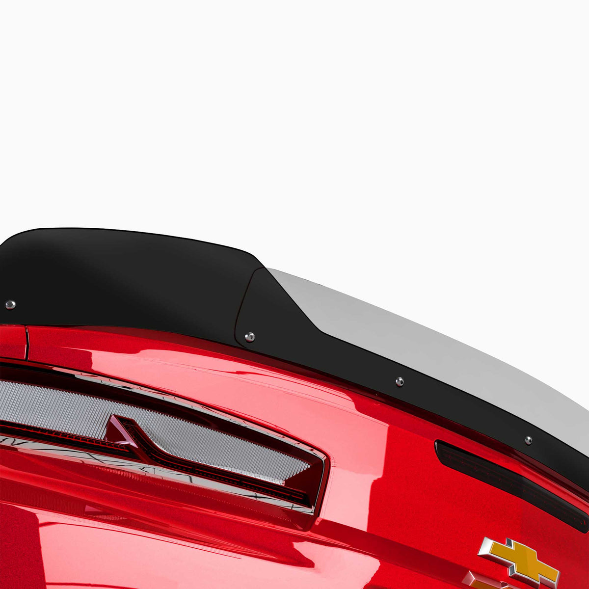 2010-2024 Chevrolet Camaro V2R Wicker Bill Add-On, Gloss Black - view 8
