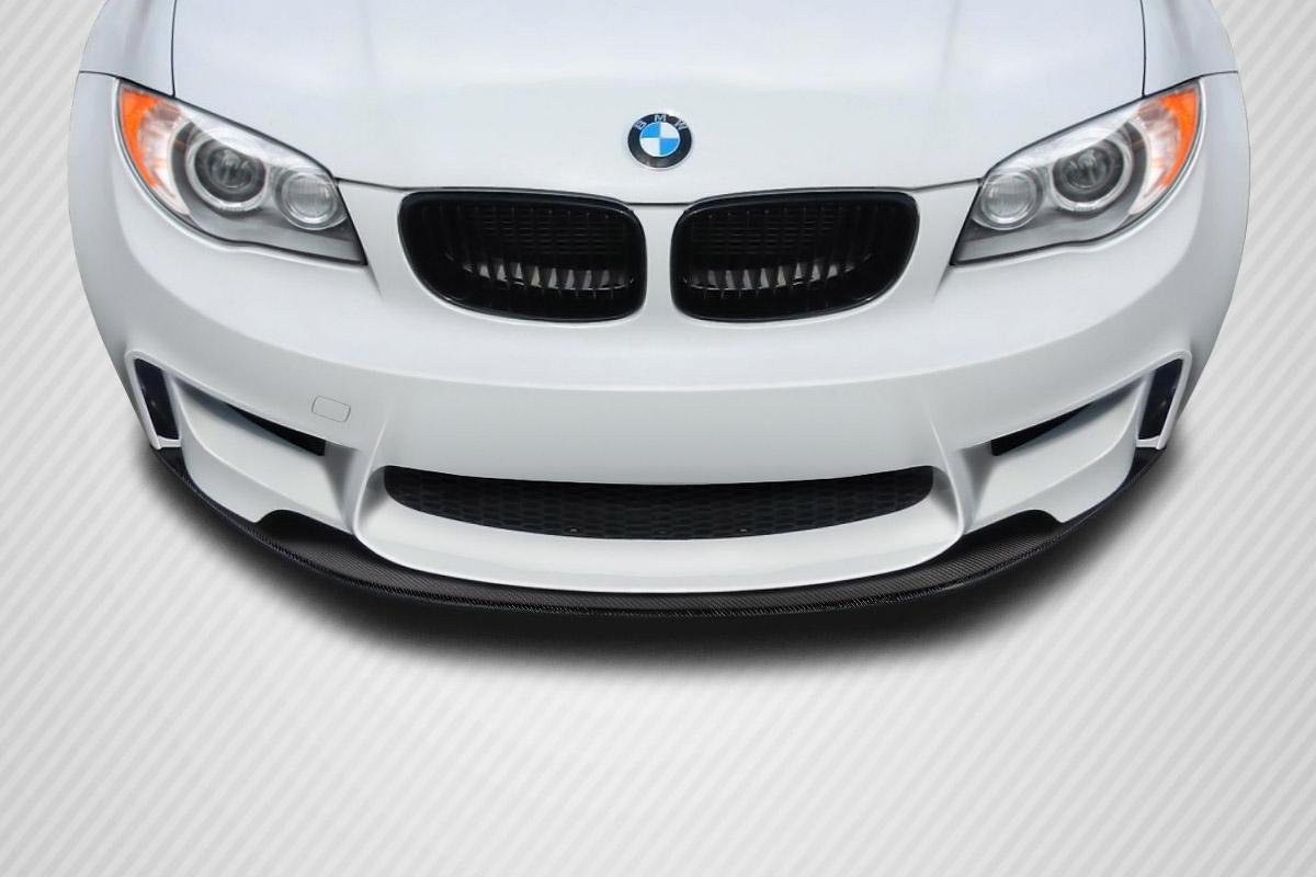 2011-2012 BMW 1M Coupe E82 M Tech Front Splitter, Carbon Fiber - view 1
