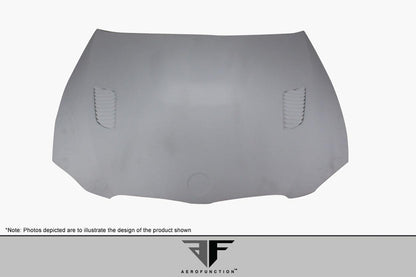 2011-2013 BMW 3 Series E92 2DR E93 Convertible AF-1 Hood, Fiberglass - view 3