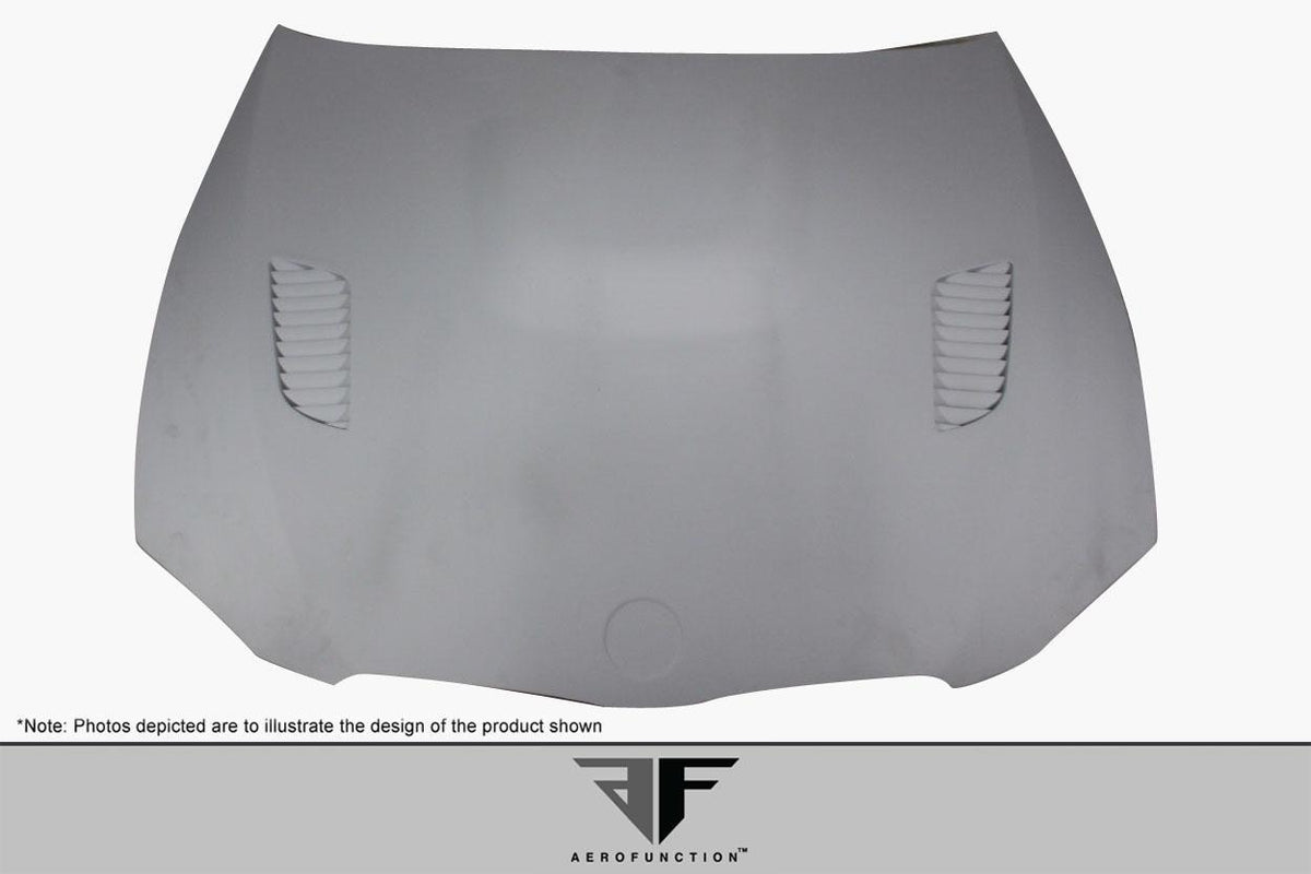 2011-2013 BMW 3 Series E92 2DR E93 Convertible AF-1 Hood, Fiberglass - view 4