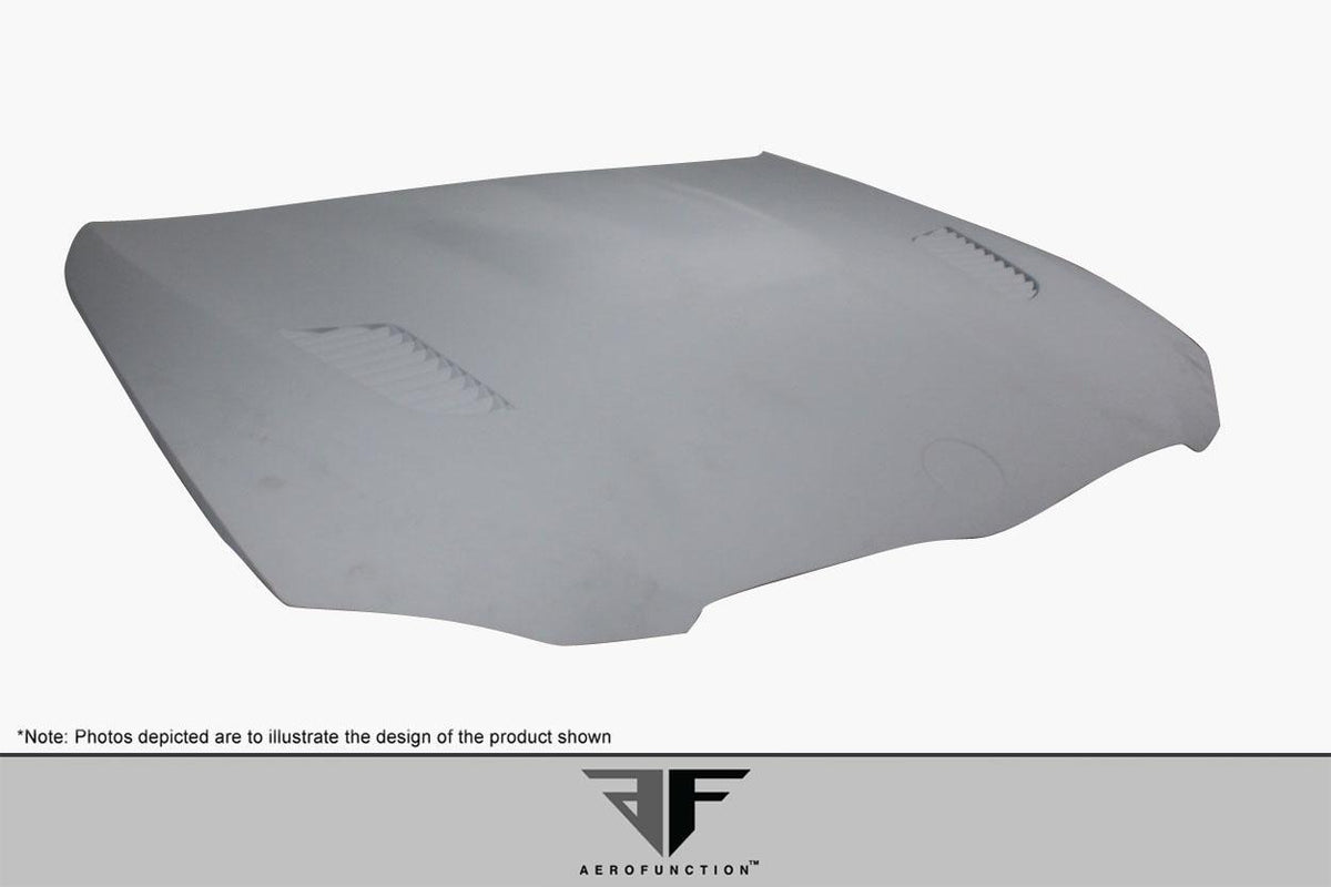 2011-2013 BMW 3 Series E92 2DR E93 Convertible AF-1 Hood, Fiberglass - view 6