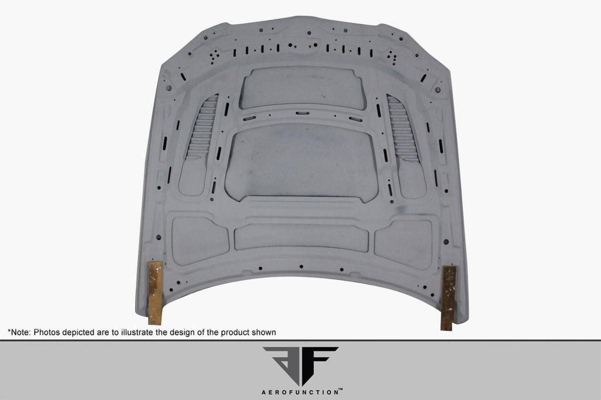 2011-2013 BMW 3 Series E92 2DR E93 Convertible AF-1 Hood, Fiberglass - view 7