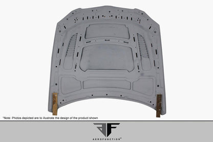 2011-2013 BMW 3 Series E92 2DR E93 Convertible AF-1 Hood, Fiberglass - view 7