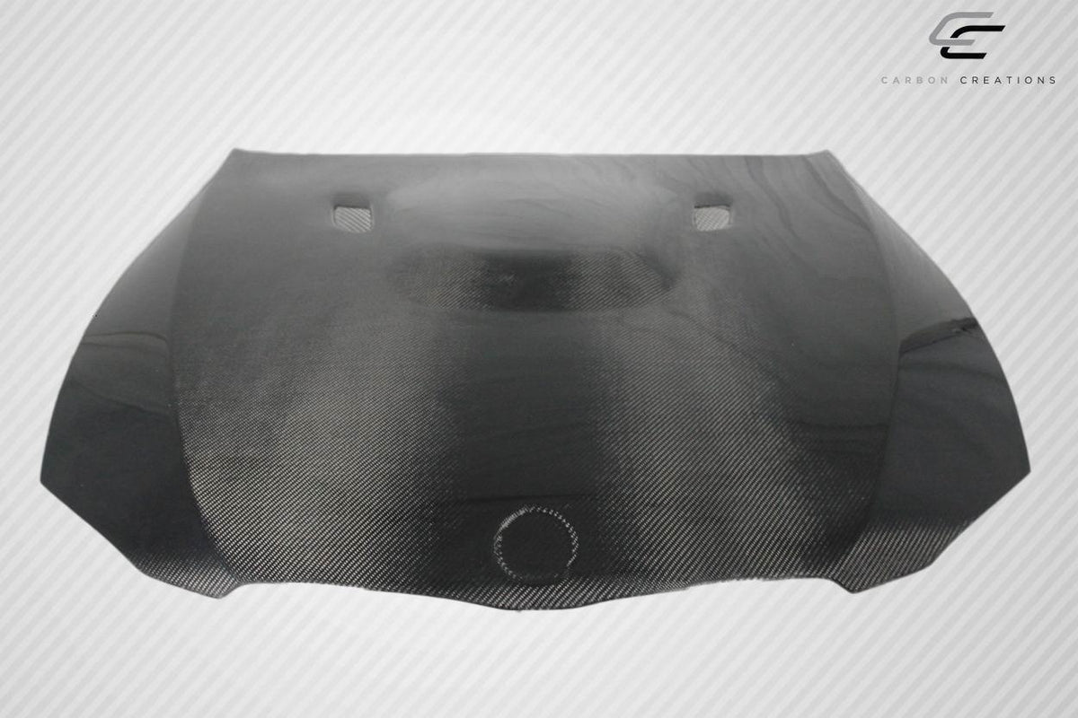2011-2013 BMW 3 Series E92 2DR E93 Convertible M3 Look Hood, Carbon - view 3