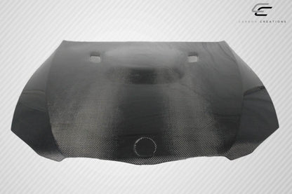 2011-2013 BMW 3 Series E92 2DR E93 Convertible M3 Look Hood, Carbon - view 3