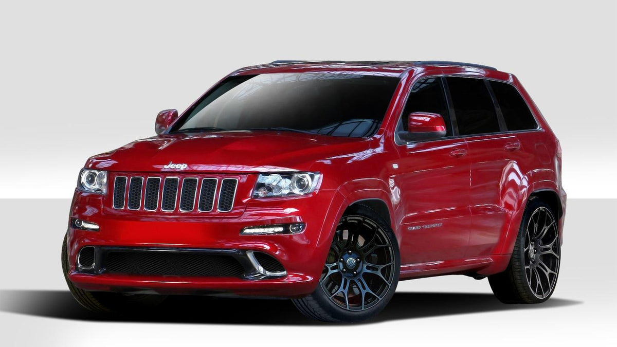 2011-2013 Jeep Grand Cherokee SRT Look Body Kit, Fiberglass - view 1