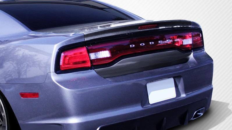 2011-2014 Dodge Charger OEM Look Trunk, Carbon Fiber - view 1