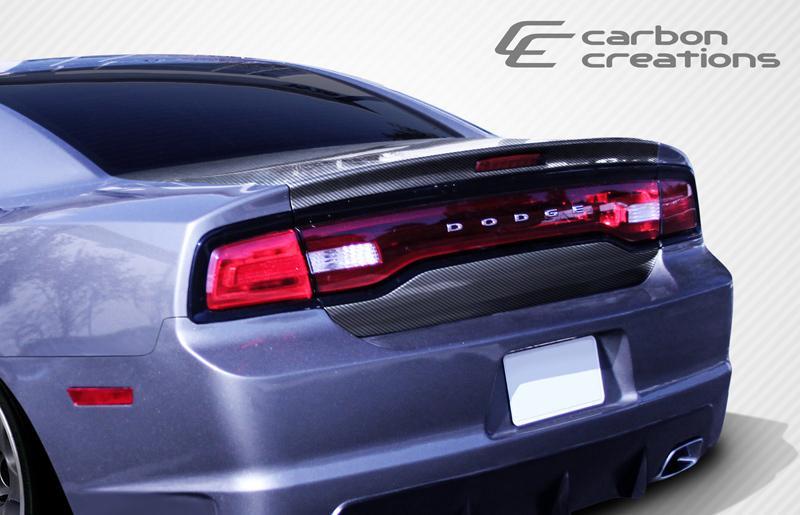 2011-2014 Dodge Charger OEM Look Trunk, Carbon Fiber - view 2