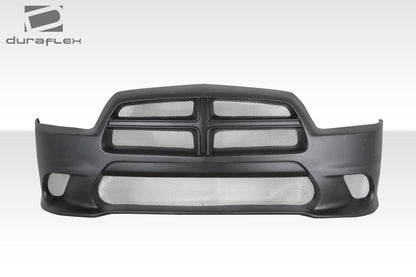 2011-2014 Dodge Charger Hellcat Look Front Bumper, Fiberglass - view 2