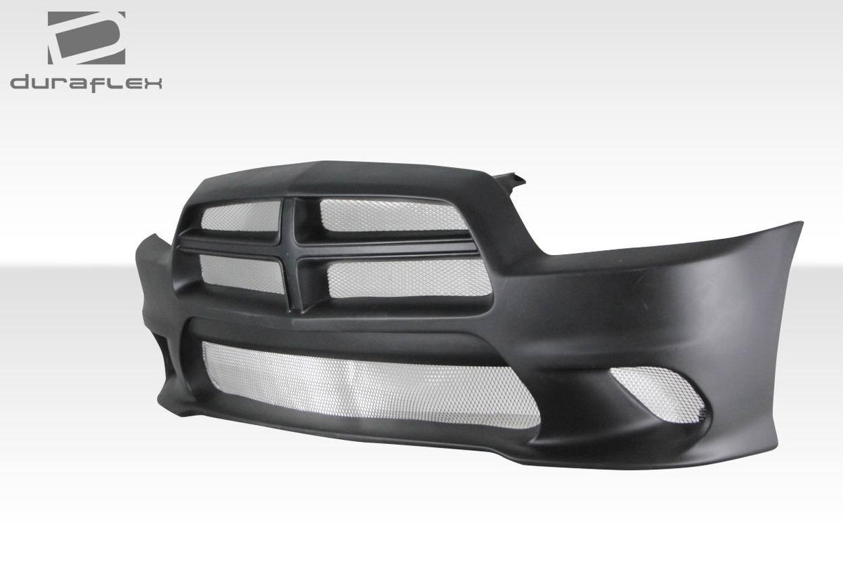 2011-2014 Dodge Charger Hellcat Look Front Bumper, Fiberglass - view 3