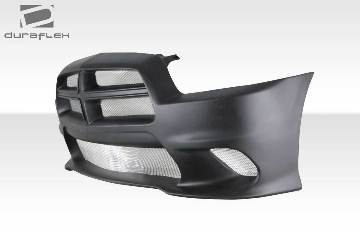 2011-2014 Dodge Charger Hellcat Look Front Bumper, Fiberglass - view 4