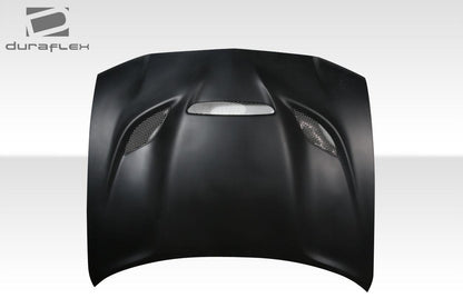 2011-2014 Dodge Charger Hellcat Look Hood, Fiberglass - view 3