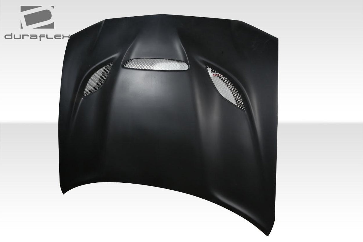 2011-2014 Dodge Charger Hellcat Look Hood, Fiberglass - view 4
