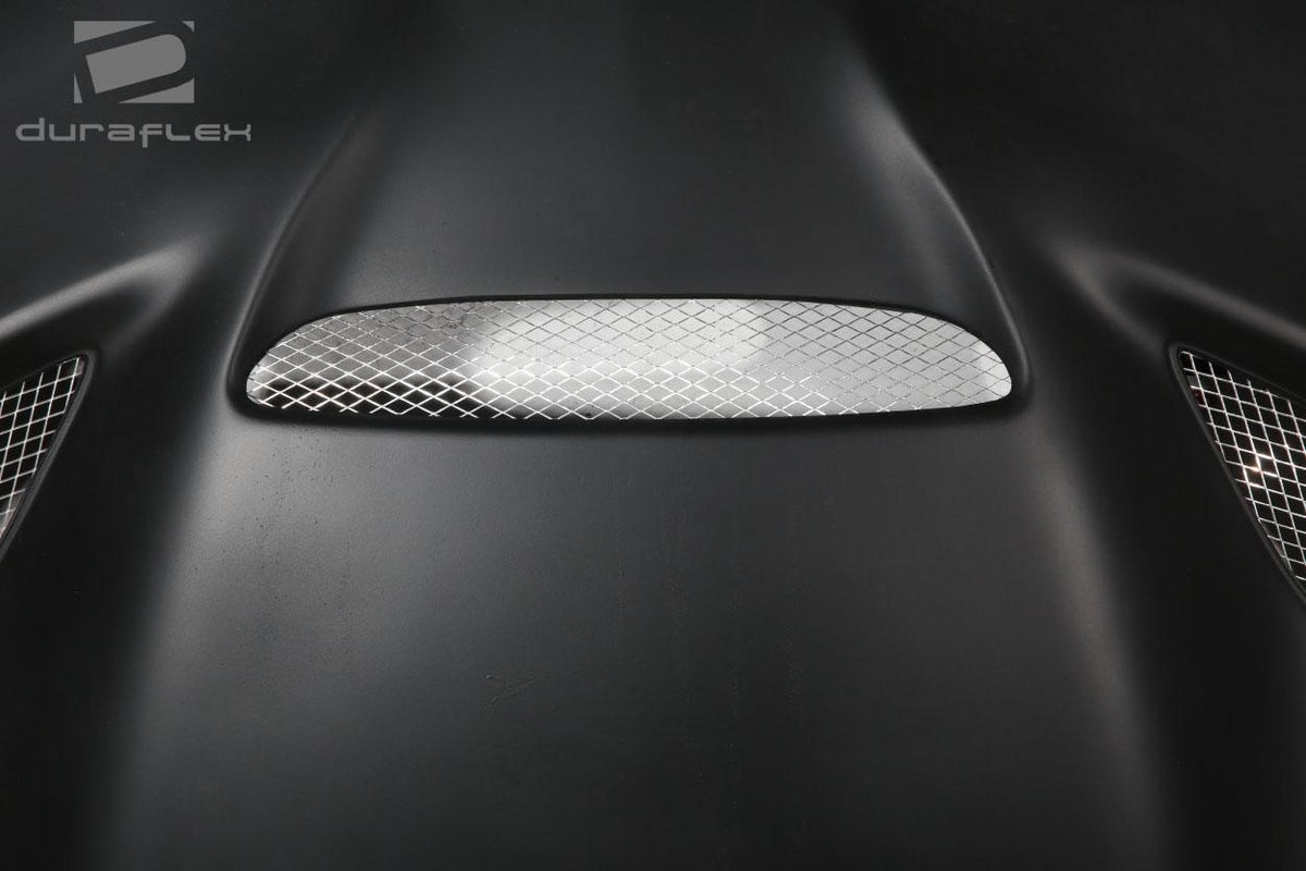 2011-2014 Dodge Charger Hellcat Look Hood, Fiberglass - view 5