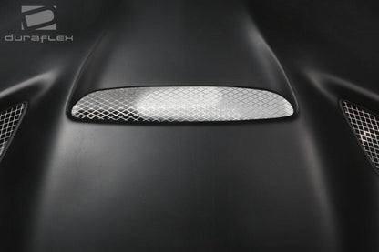 2011-2014 Dodge Charger Hellcat Look Hood, Fiberglass - view 5