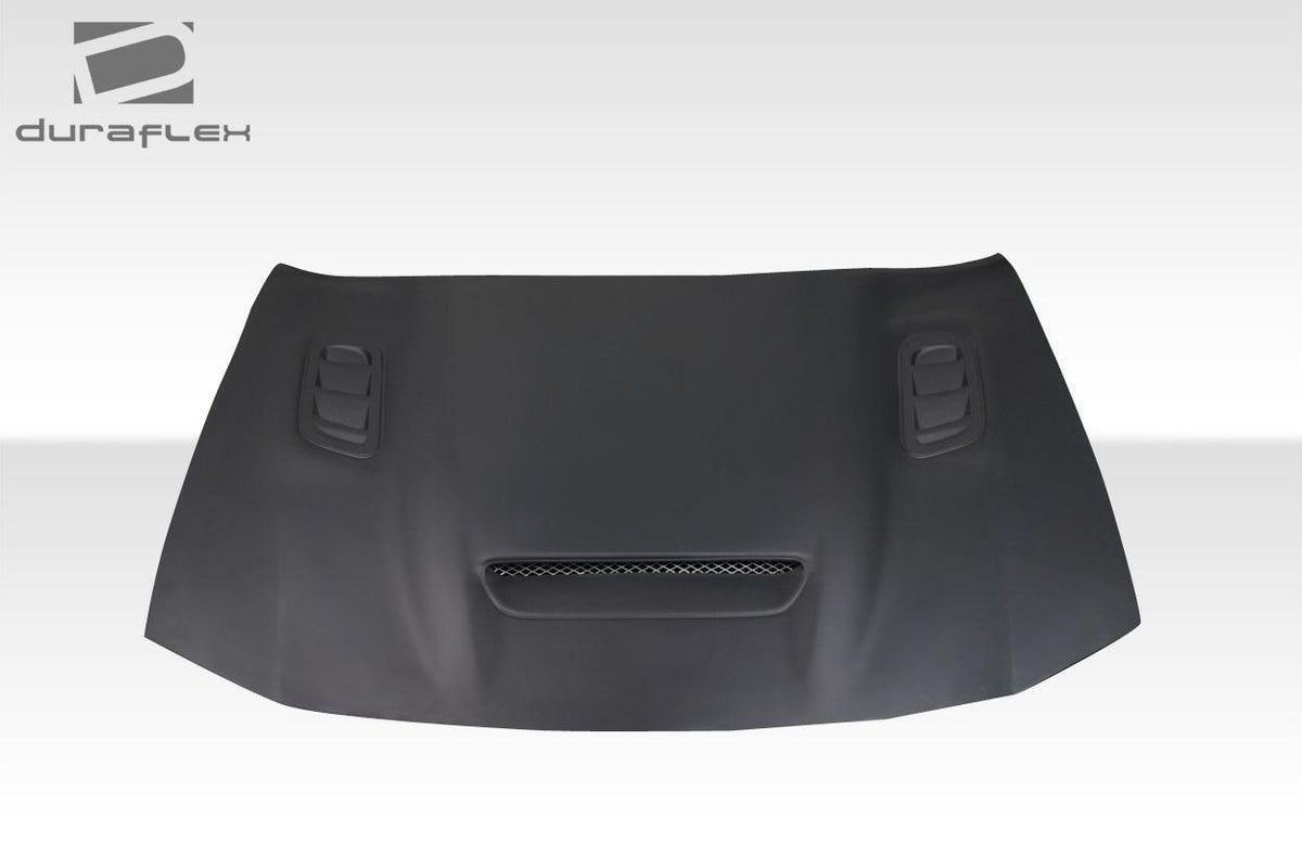 2011-2014 Dodge Charger Hellcat Redeye Look Hood, Fiberglass - view 2