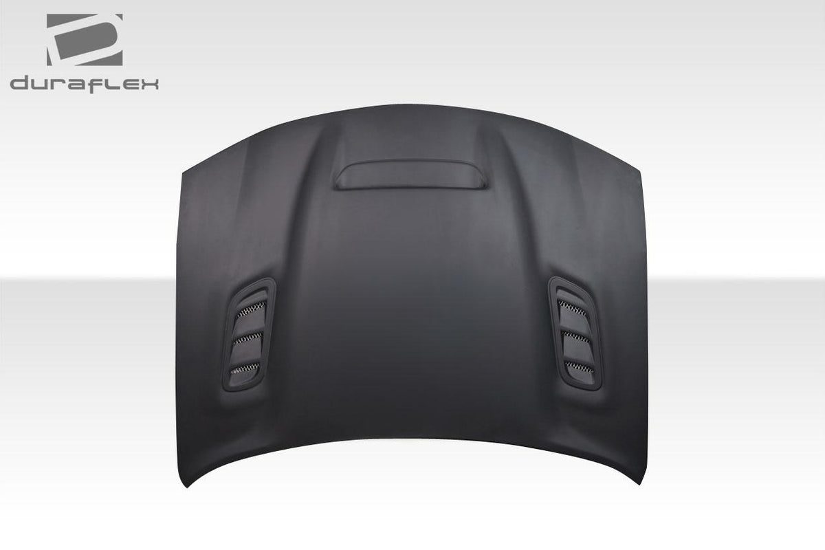 2011-2014 Dodge Charger Hellcat Redeye Look Hood, Fiberglass - view 4