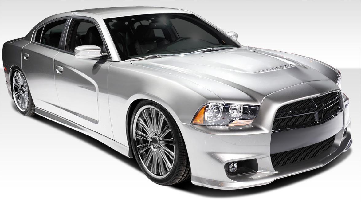2011-2014 Dodge Charger SRT Look Body Kit, Fiberglass - view 1