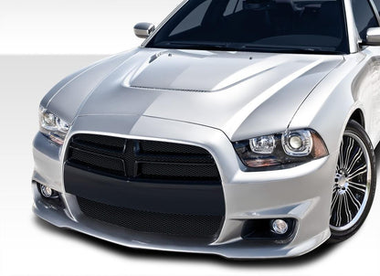 2011-2014 Dodge Charger SRT Look Front Bumper Cover, Fiberglass - view 1