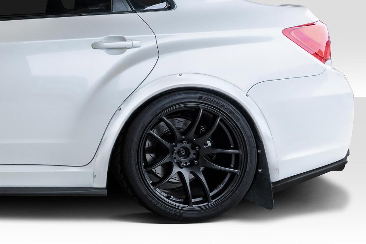 2011-2014 Subaru Impreza WRX STI 4DR Rally Rear Fender Flares - view 1